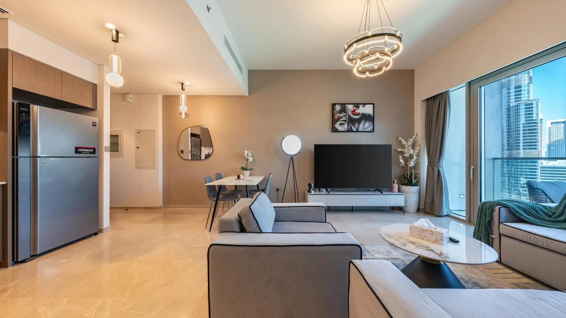 Skyline Majesty - Luxury Living With Full Burj Khalifa & Fountain Views - 1703 Appartement Dubai